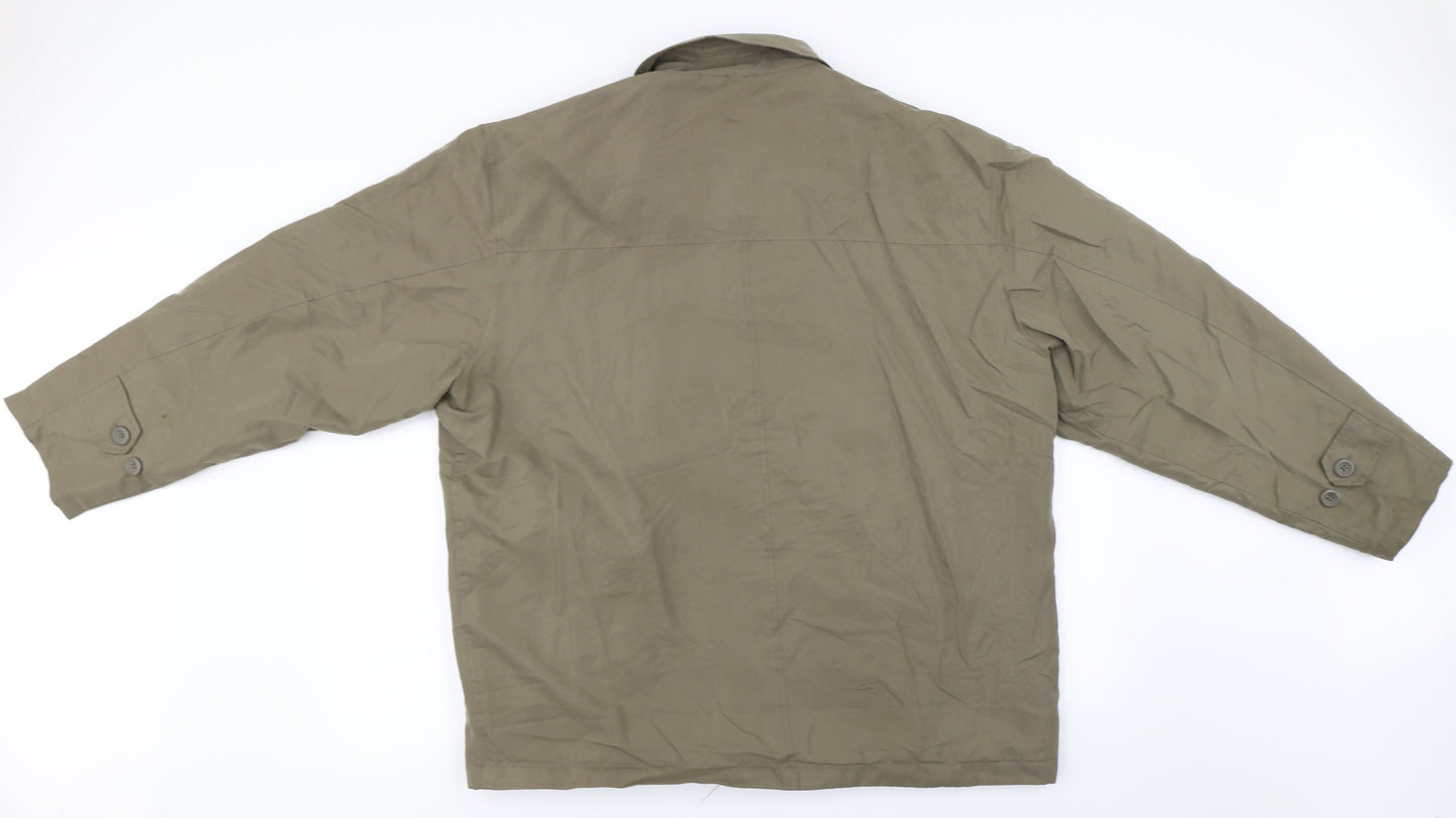 Chaears Mens Green   Jacket Coat Size XL