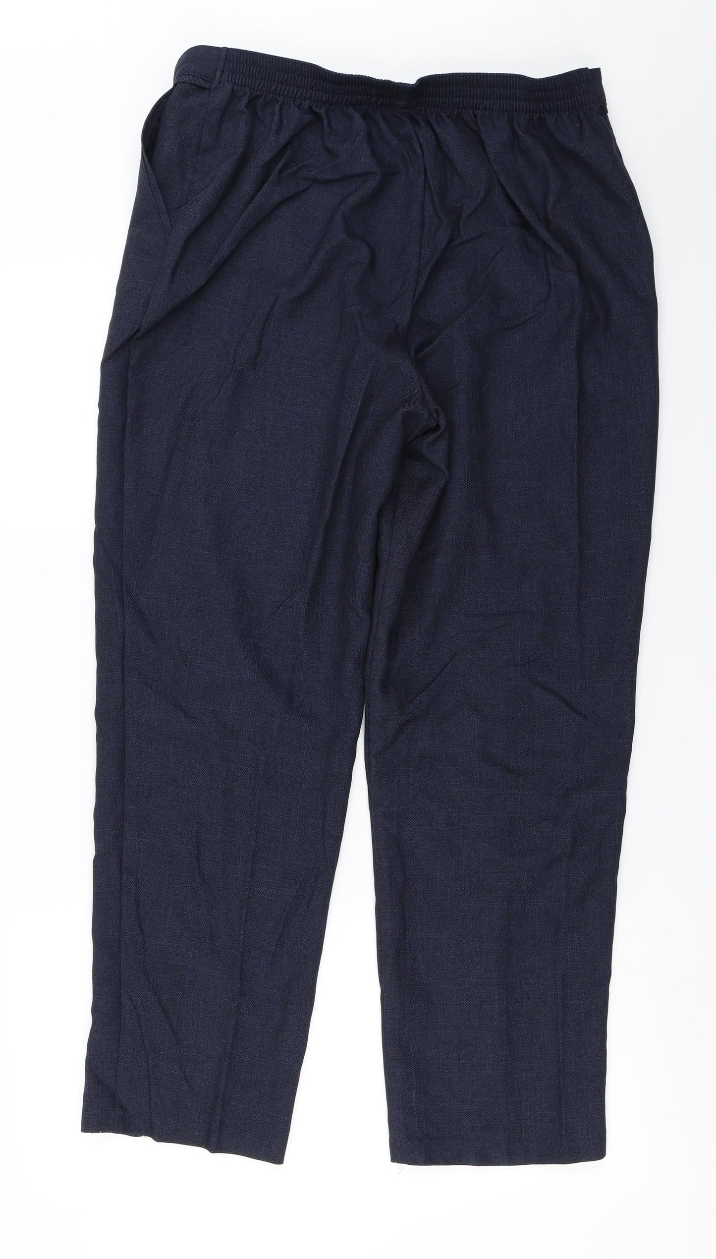 Marks and Spencer  Womens Blue   Trousers  Size 16 L26 in