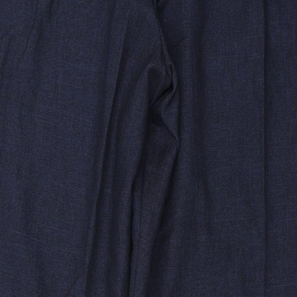 Marks and Spencer  Womens Blue   Trousers  Size 16 L26 in