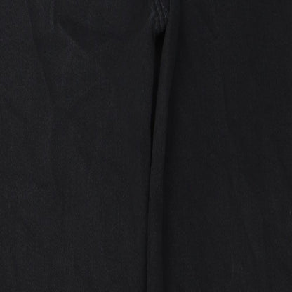 Preloved regular stretch Mens Black   Straight Jeans Size 32 in L25 in - Label