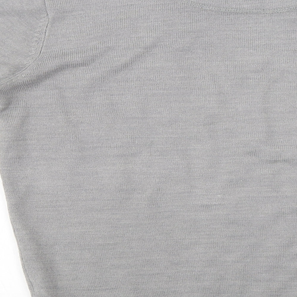 industrialize  Mens Grey   Pullover Jumper Size S
