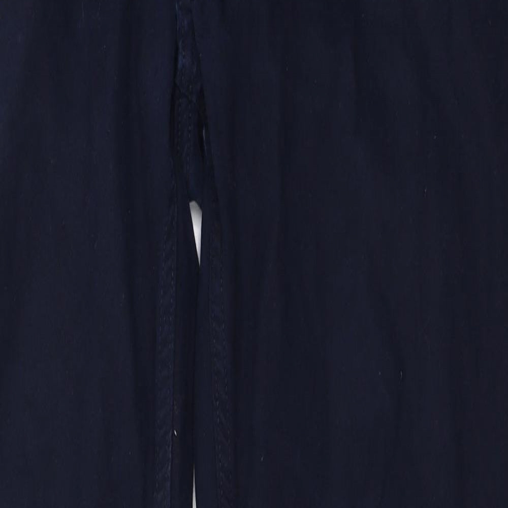 H&M Womens Blue   Trousers  Size 34 in L28 in