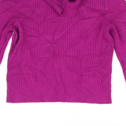 Preloved Precis Womens Purple   Pullover Jumper Size L - Label