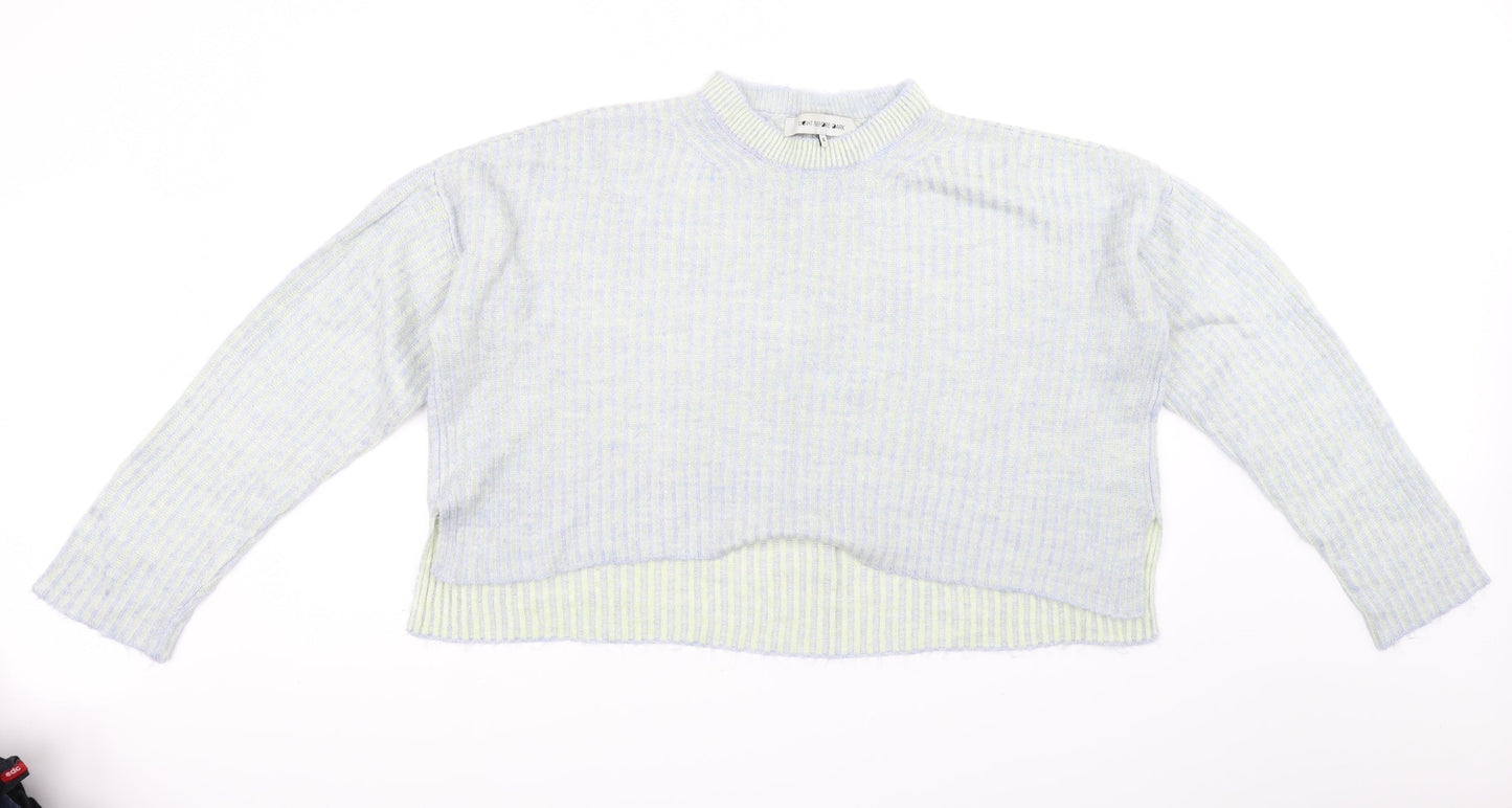 Light before Dark Womens Grey   Pullover Jumper Size S