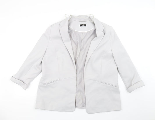 Wallis Womens Grey   Jacket  Size 10
