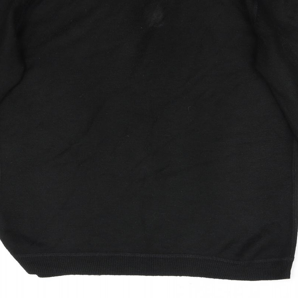 Red Herring Womens Black   Pullover Jumper Size S