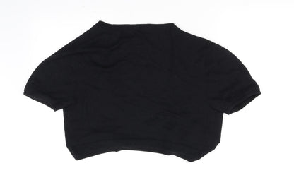 Preloved TU Womens Black   Cardigan Jumper Size 12 - Back