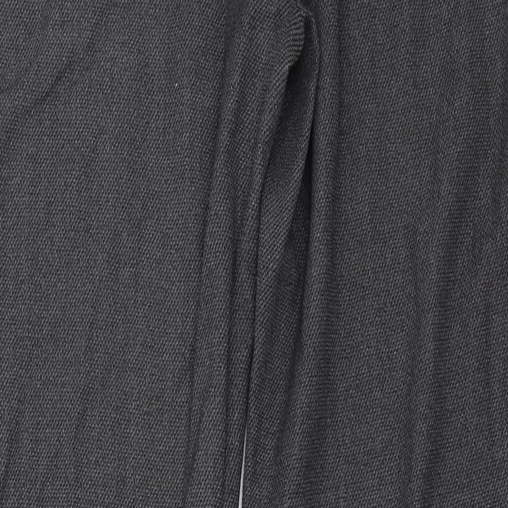 Marks and Spencer  Womens Grey   Trousers  Size 12 L26 in