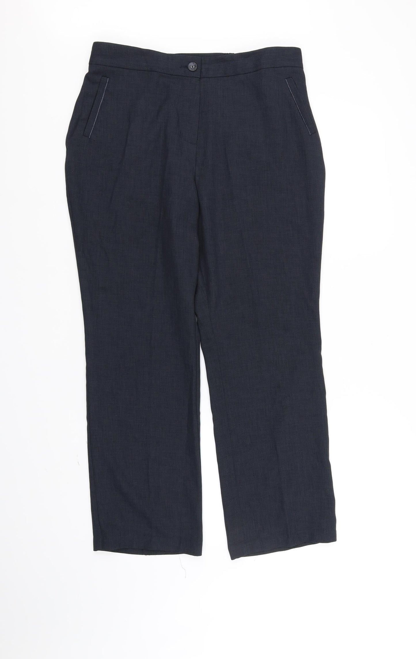 Marks and Spencer Womens Blue   Trousers  Size 12 L31 in
