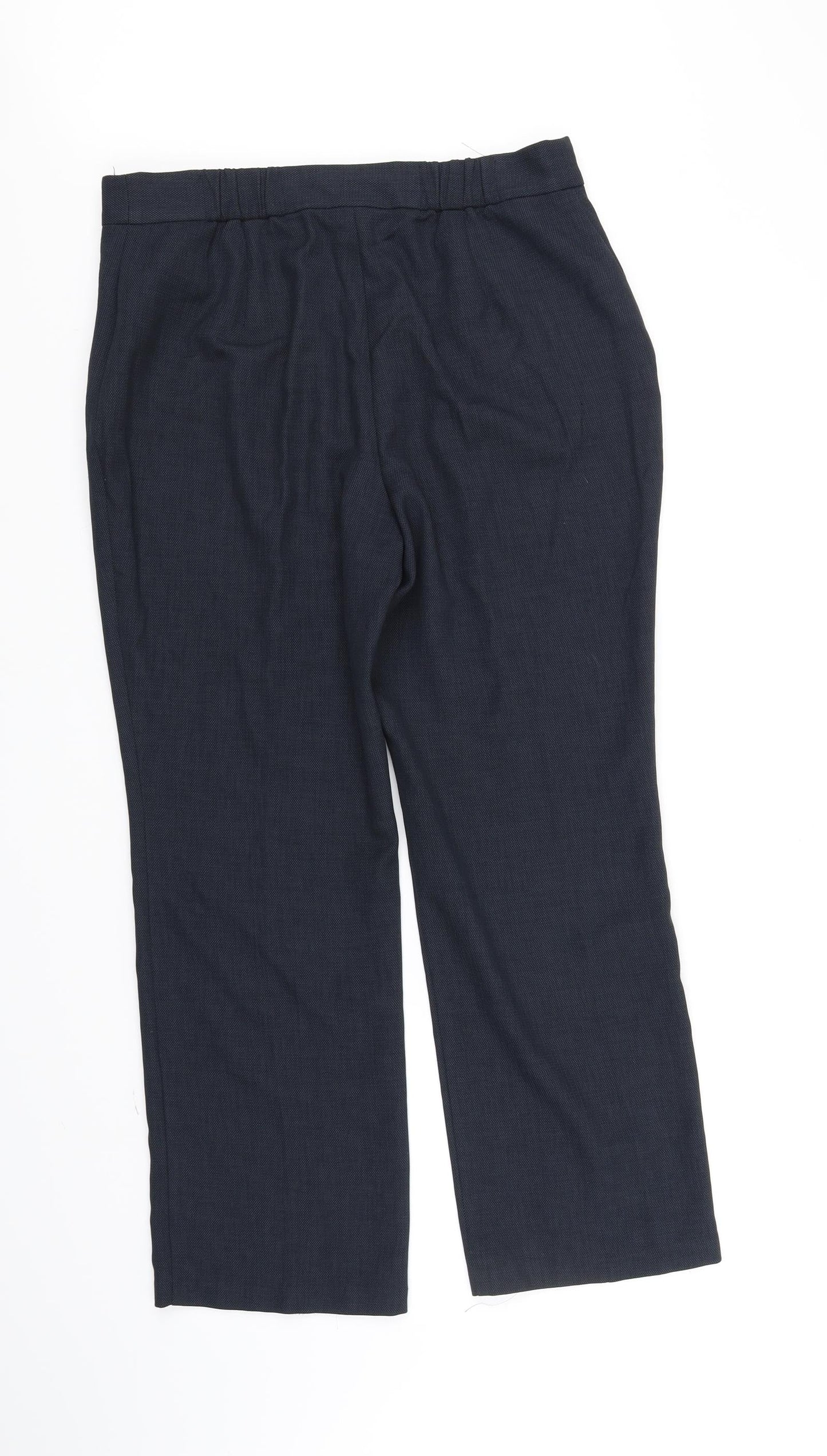 Marks and Spencer Womens Blue   Trousers  Size 12 L31 in