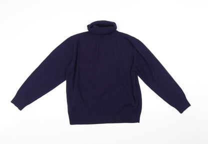 Preloved berketex Womens Blue   Pullover Jumper Size 14 - Front