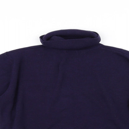 Preloved berketex Womens Blue   Pullover Jumper Size 14 - Detail