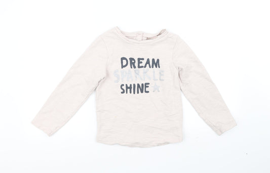 NEXT Girls Pink   Pullover Jumper Size 9 Years