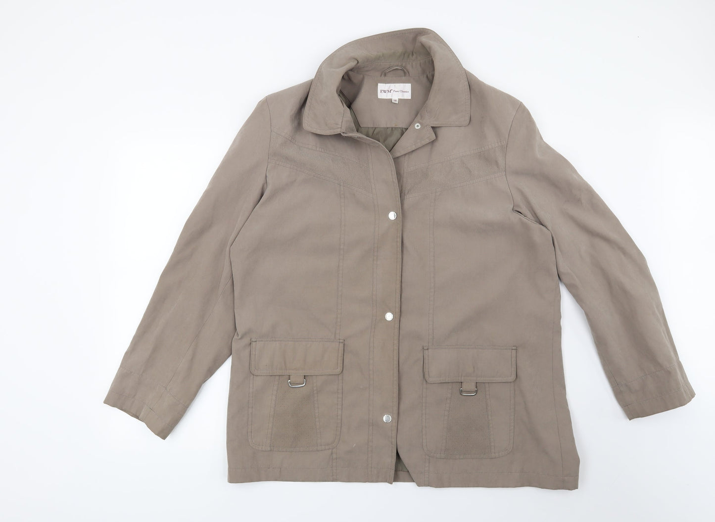 EWM Womens Brown   Jacket  Size 18