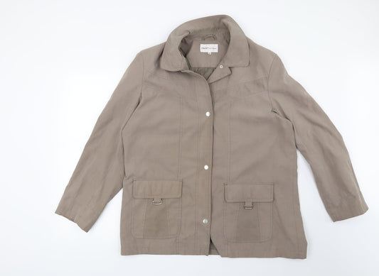EWM Womens Brown   Jacket  Size 18