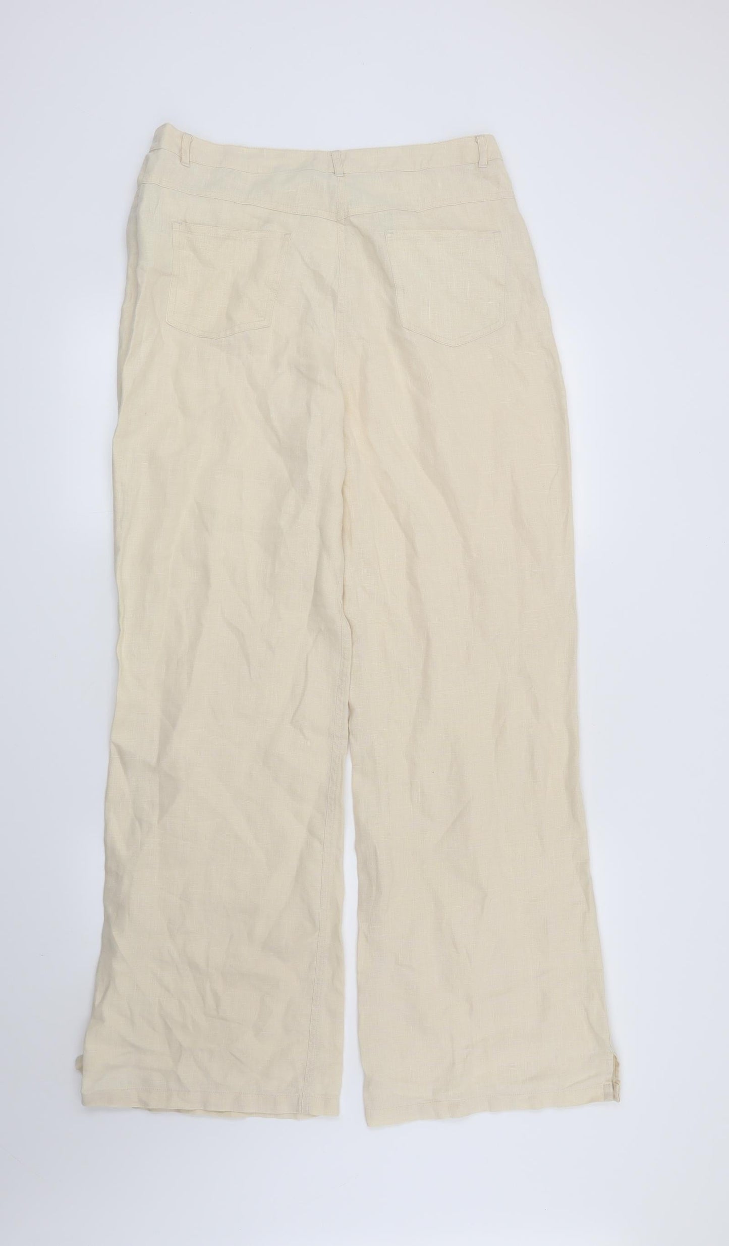 Etam Womens Beige   Trousers  Size 32 in L31 in