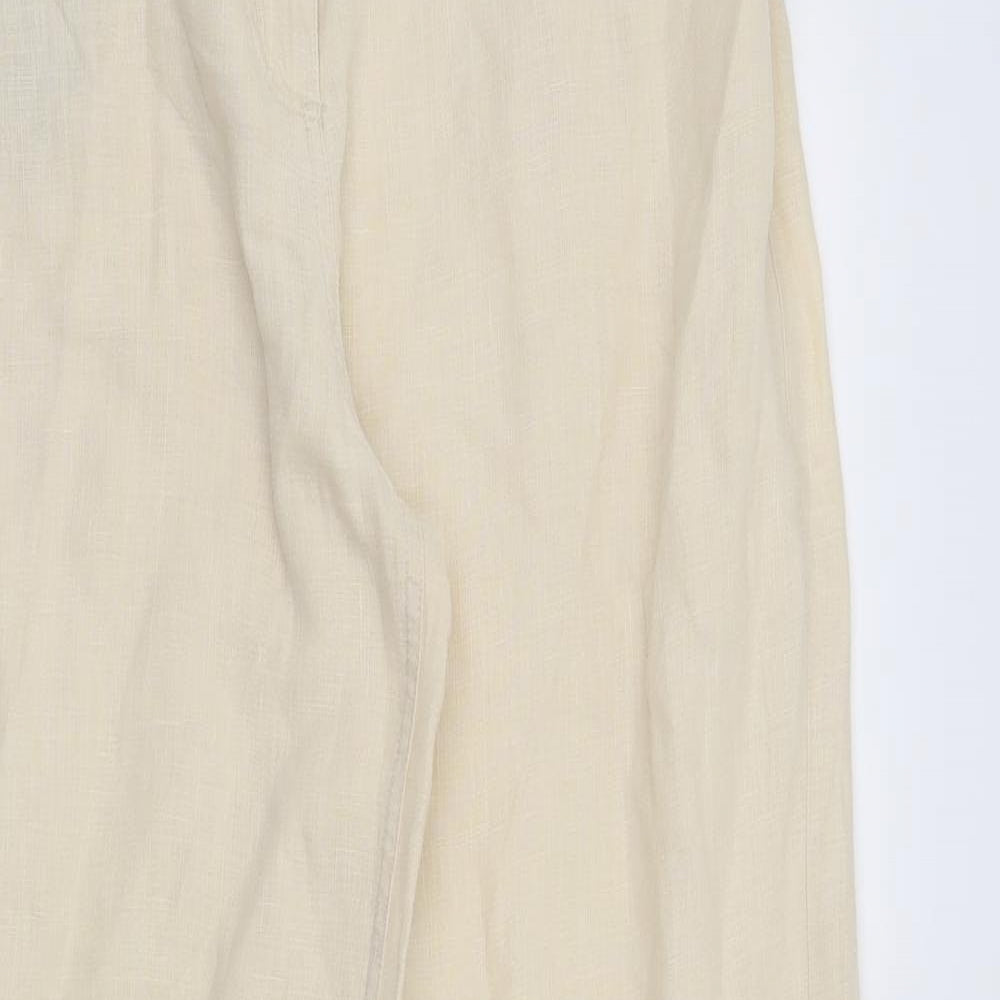 Etam Womens Beige   Trousers  Size 32 in L31 in