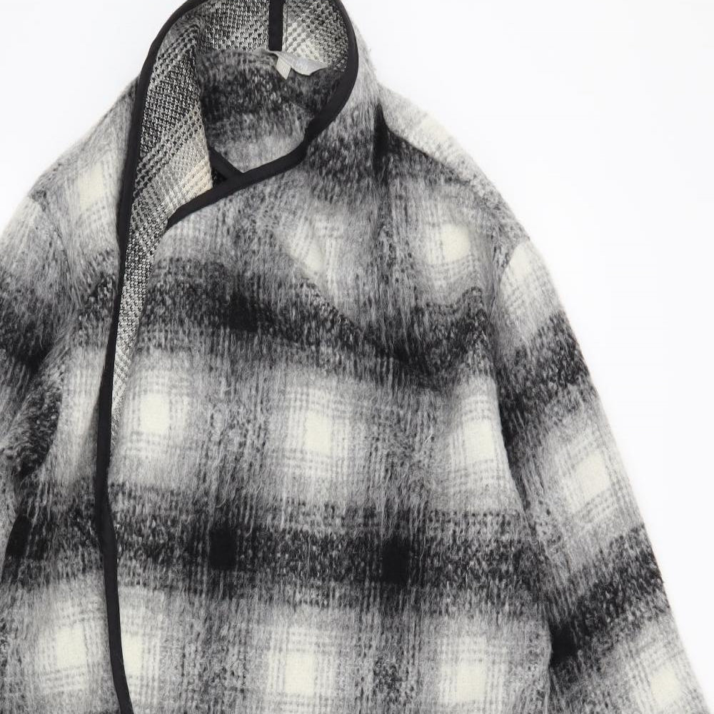 Red Herring Womens Grey Check  Jacket  Size 10