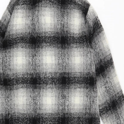 Preloved Red Herring Womens Grey Check  Jacket  Size 10 - Label