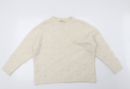 Preloved NEXT Womens Beige   Pullover Jumper Size M - Front