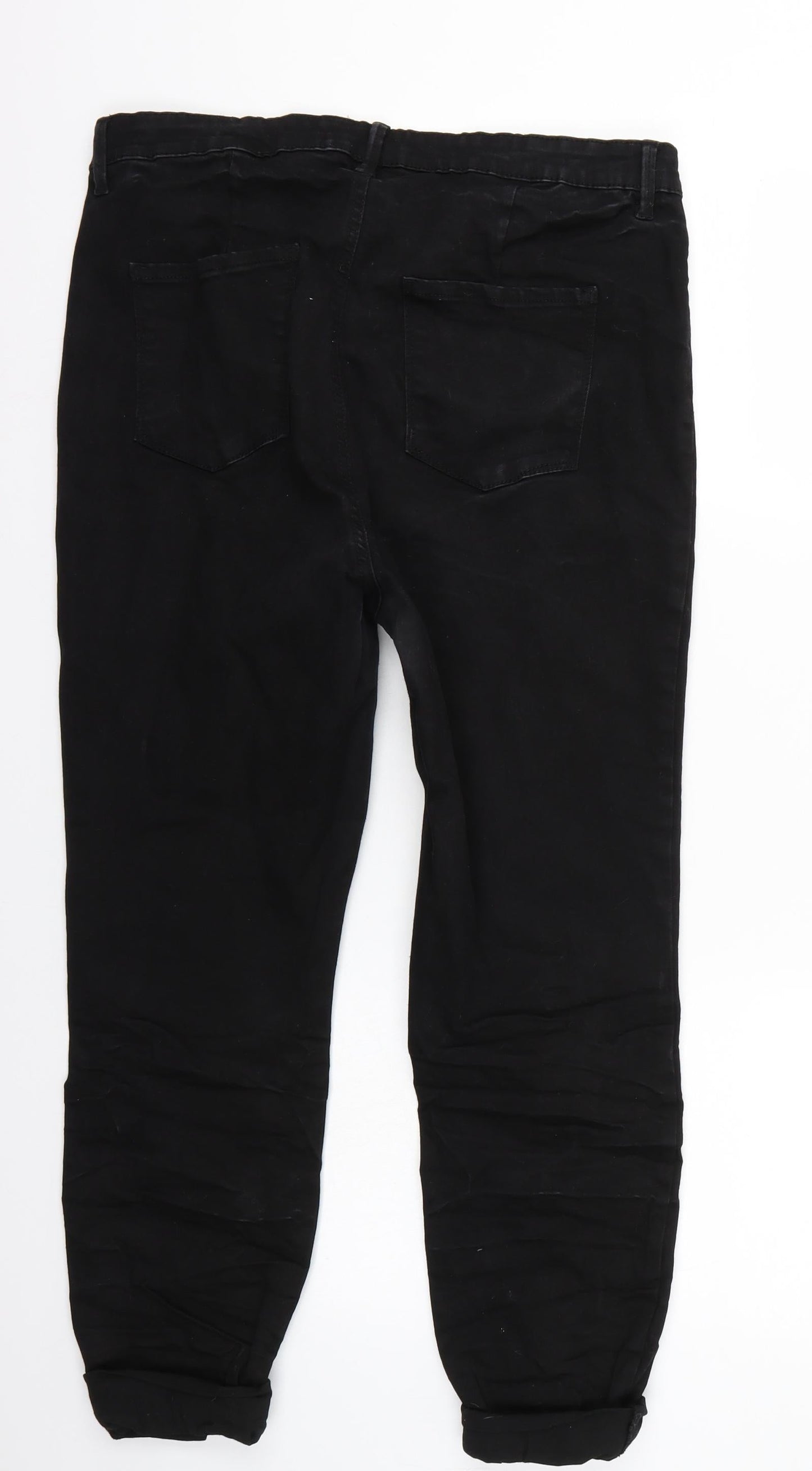Denim co Womens Black   Straight Jeans Size 20 L26 in