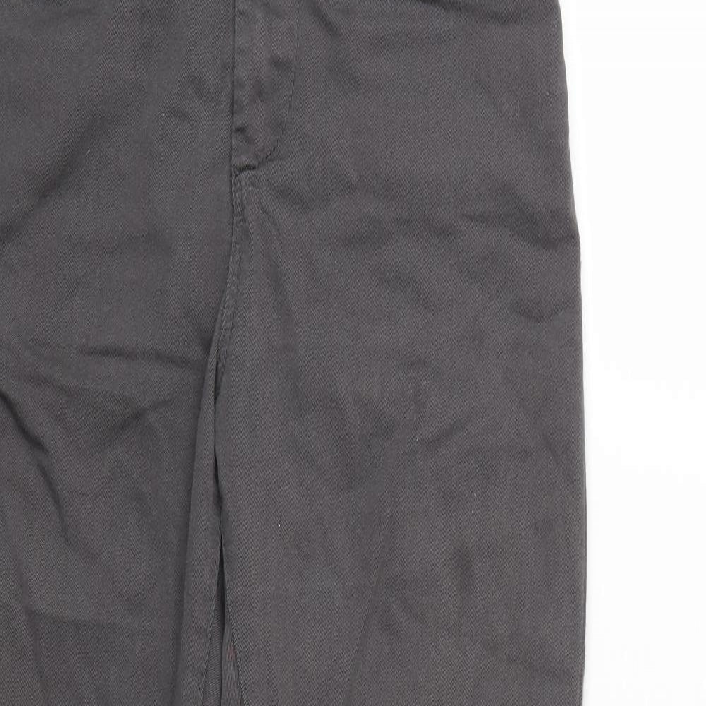 Marks and Spencer Womens Grey   Straight Jeans Size 10 L25 in