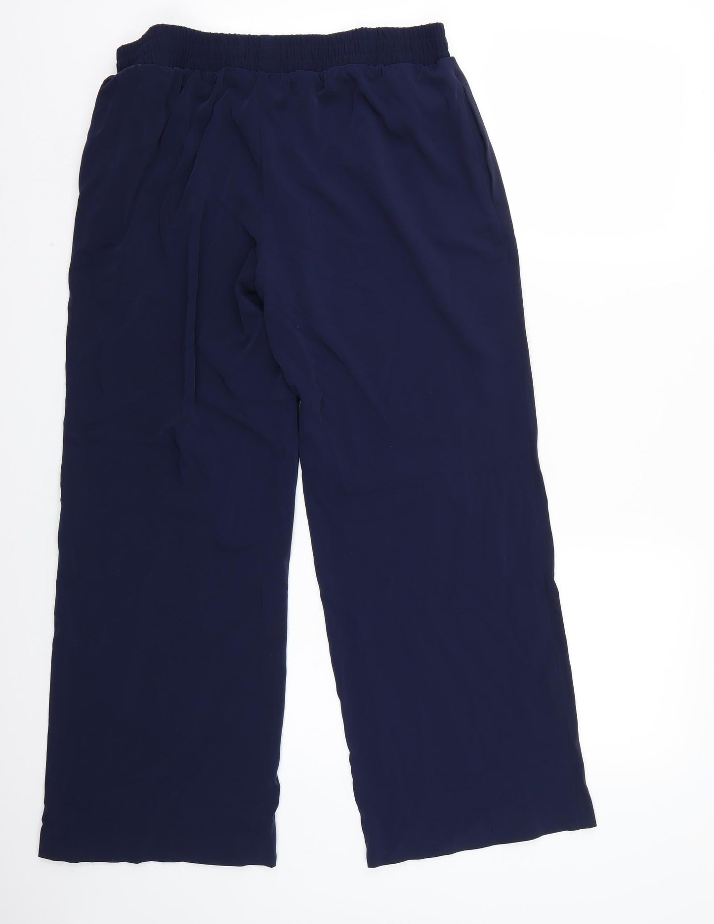 Marks and Spencer Womens Blue   Cropped Trousers Size 12 L27 in