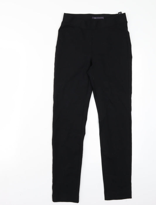 Marks and Spencer Womens Black   Carrot Leggings Size 8 L28 in