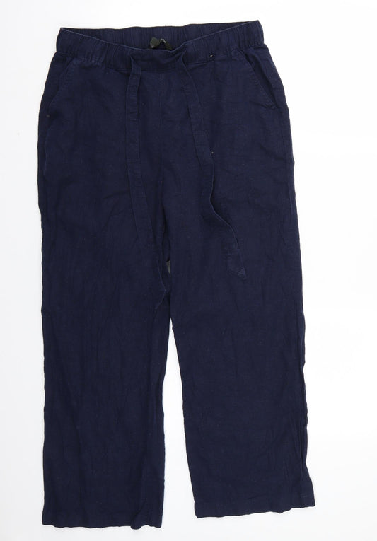 Bonmarché Womens Blue   Trousers  Size 14 L26 in