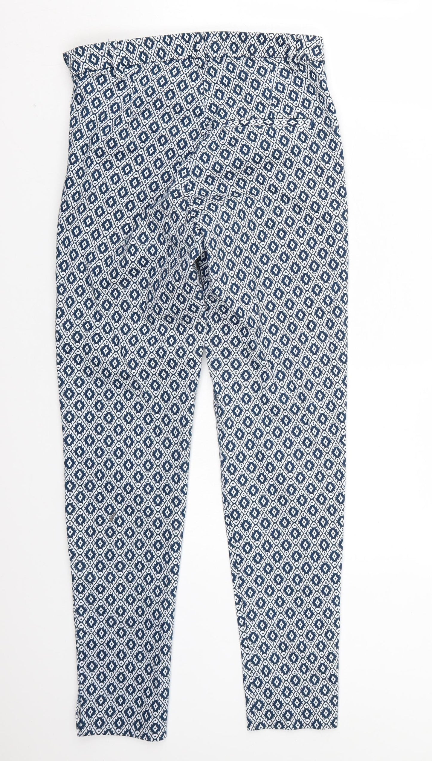 H&M Womens White   Trousers  Size XS L25 in