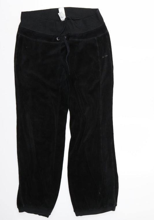 DOMYOS Womens Black   Sweatpants Trousers Size M L27 in