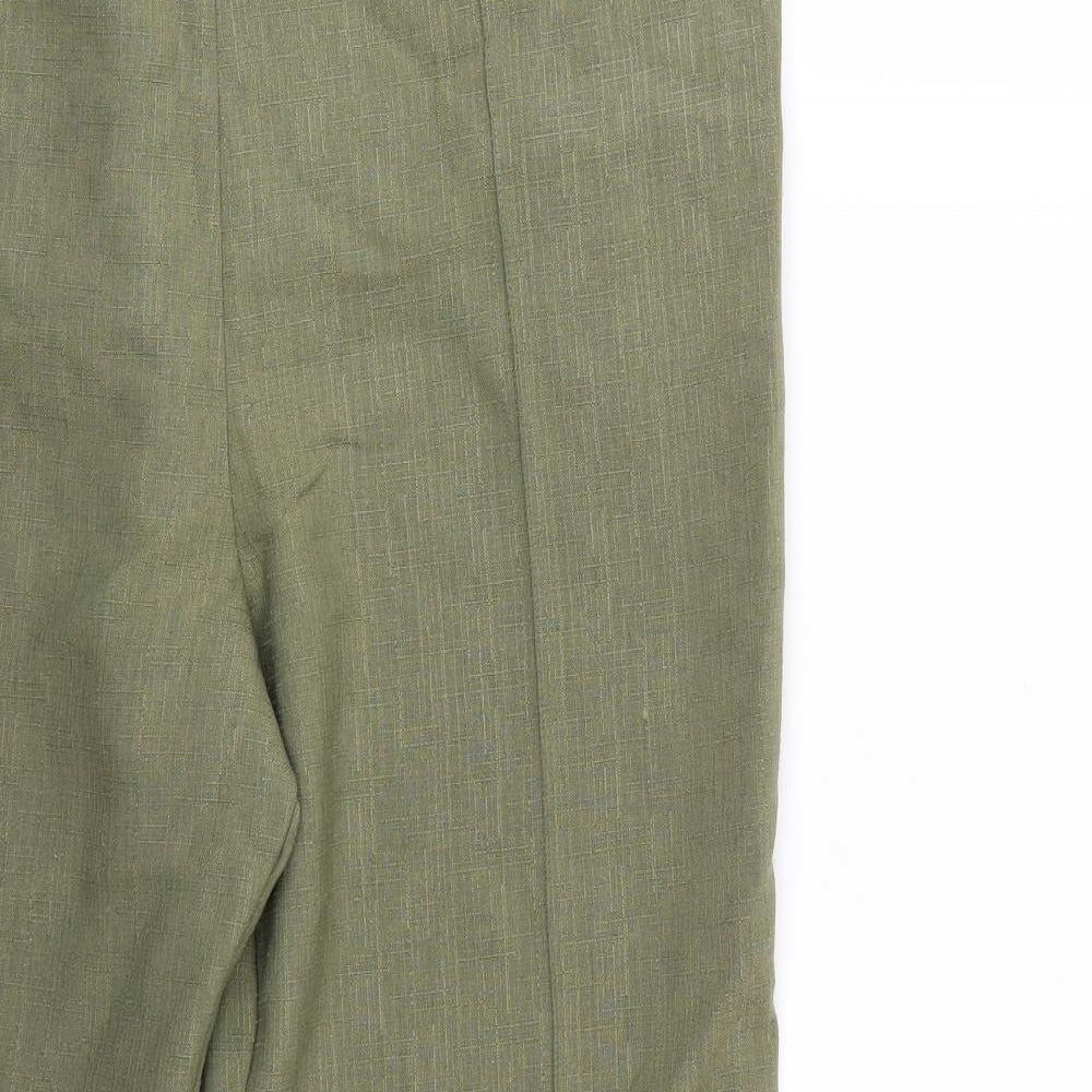 Marks and Spencer Womens Green   Trousers  Size 16 L26 in