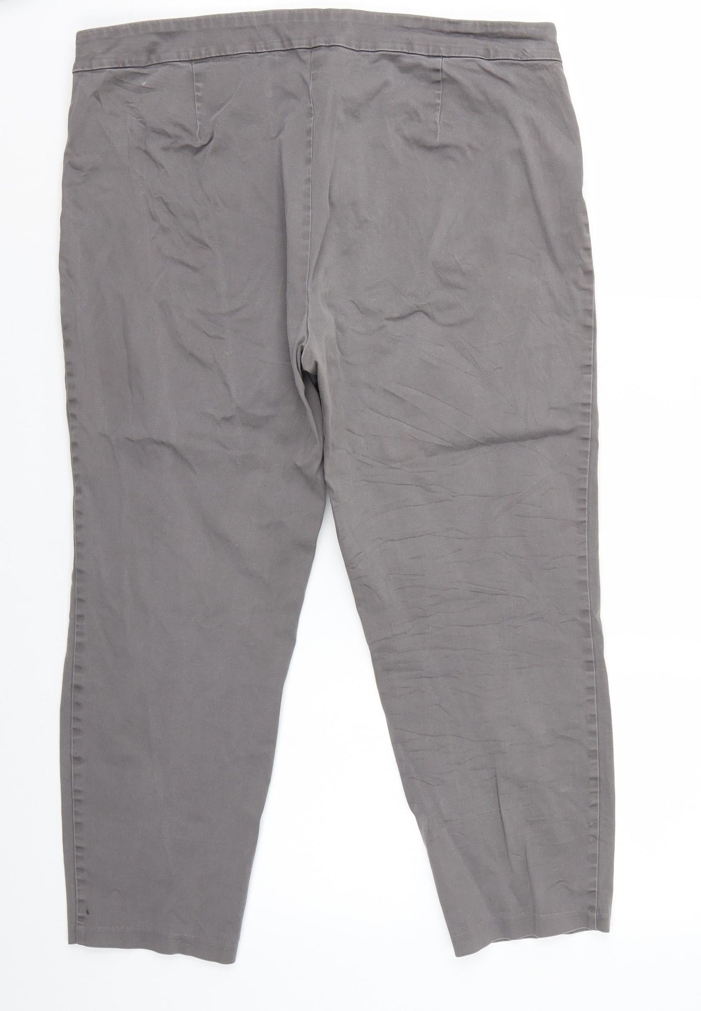 Marks and Spencer Womens Grey   Trousers  Size 16 L23 in