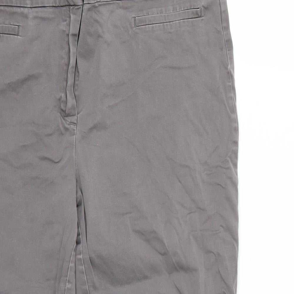 Marks and Spencer Womens Grey   Trousers  Size 16 L23 in