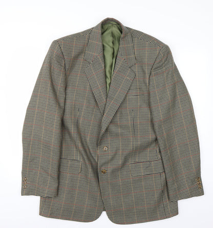 Preloved Avenue Mens Brown   Jacket Suit Jacket Size 34 - Front