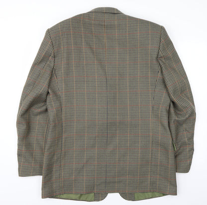 Preloved Avenue Mens Brown   Jacket Suit Jacket Size 34 - Back