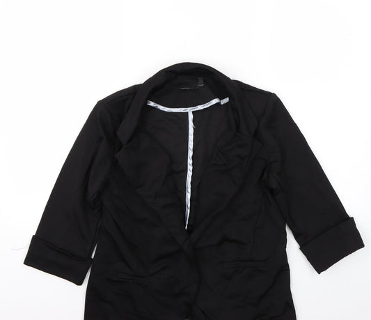 Model Womens Black   Jacket Blazer Size L