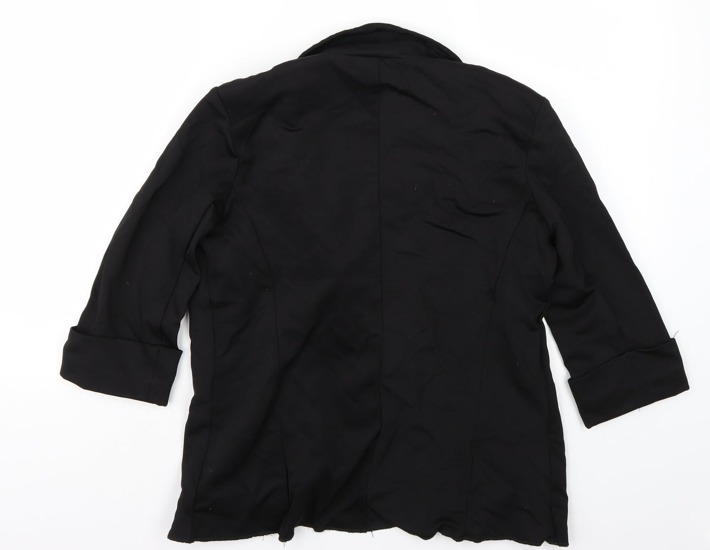 Model Womens Black   Jacket Blazer Size L