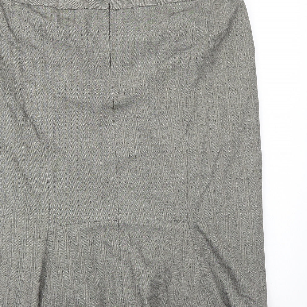 collection Womens Beige   A-Line Skirt Size 14