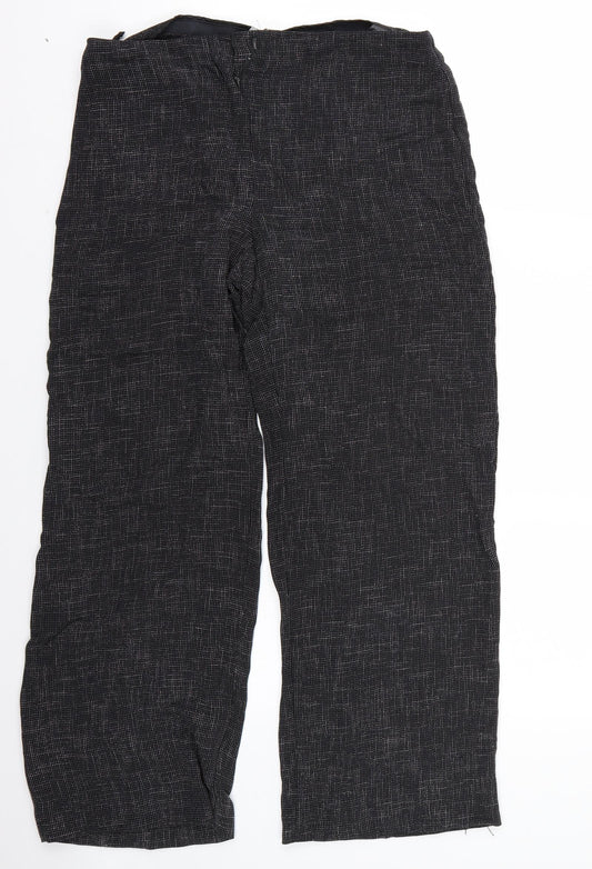Marks and Spencer Womens Black   Trousers  Size 14 L27 in