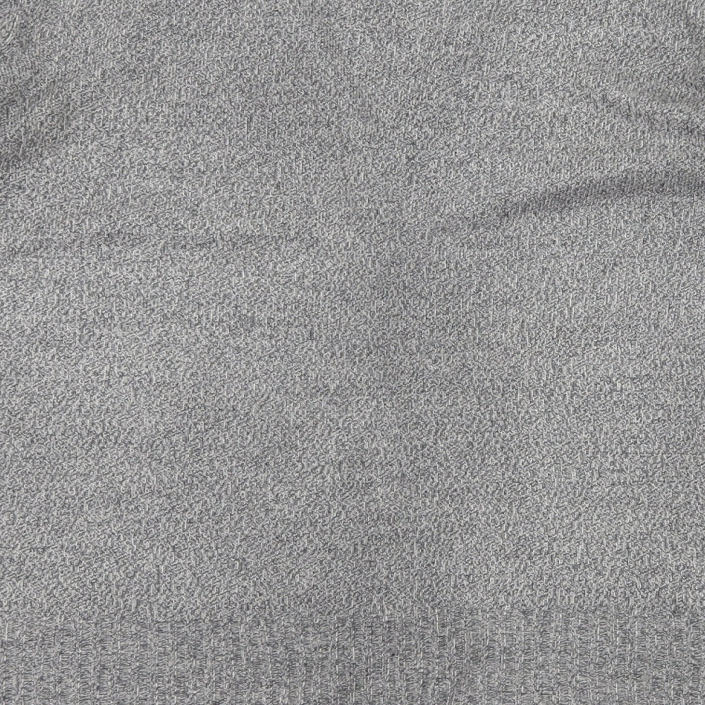 BHS Womens Grey  Knit Cardigan Jumper Size 16