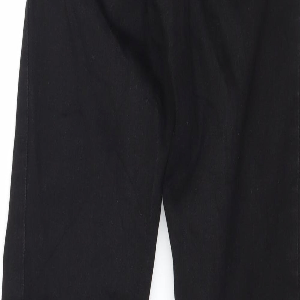 Denim & Co. Womens Black  Denim Skinny Jeans Size 8 L28 in