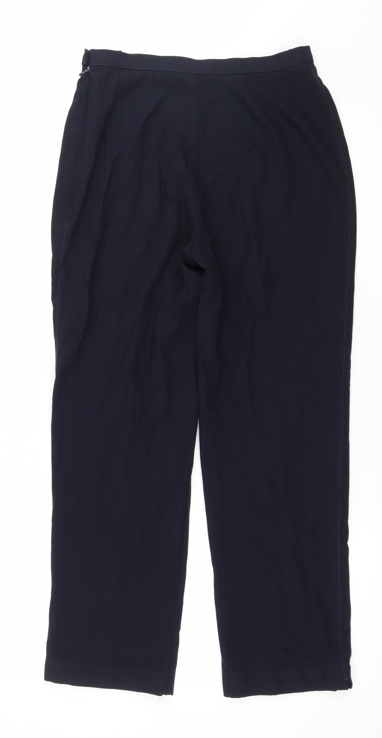 Marks and Spencer Womens Blue   Trousers  Size 10 L25 in