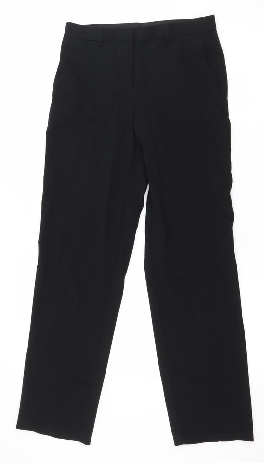 Marks and Spencer Womens Black   Trousers  Size 8 L29 in