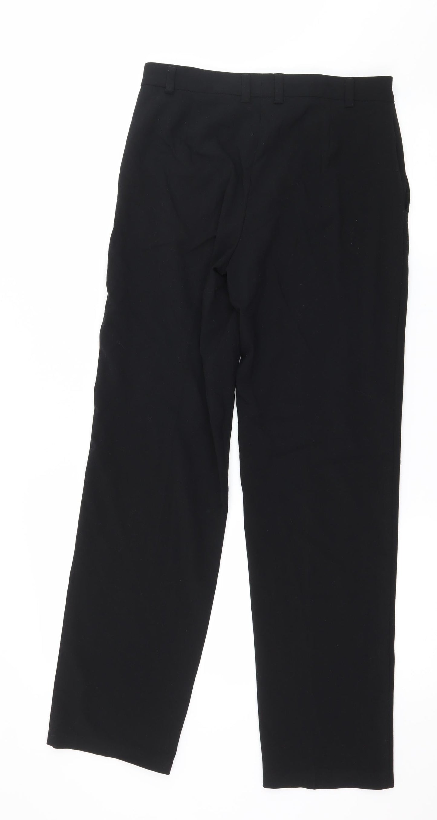 Marks and Spencer Womens Black   Trousers  Size 8 L29 in