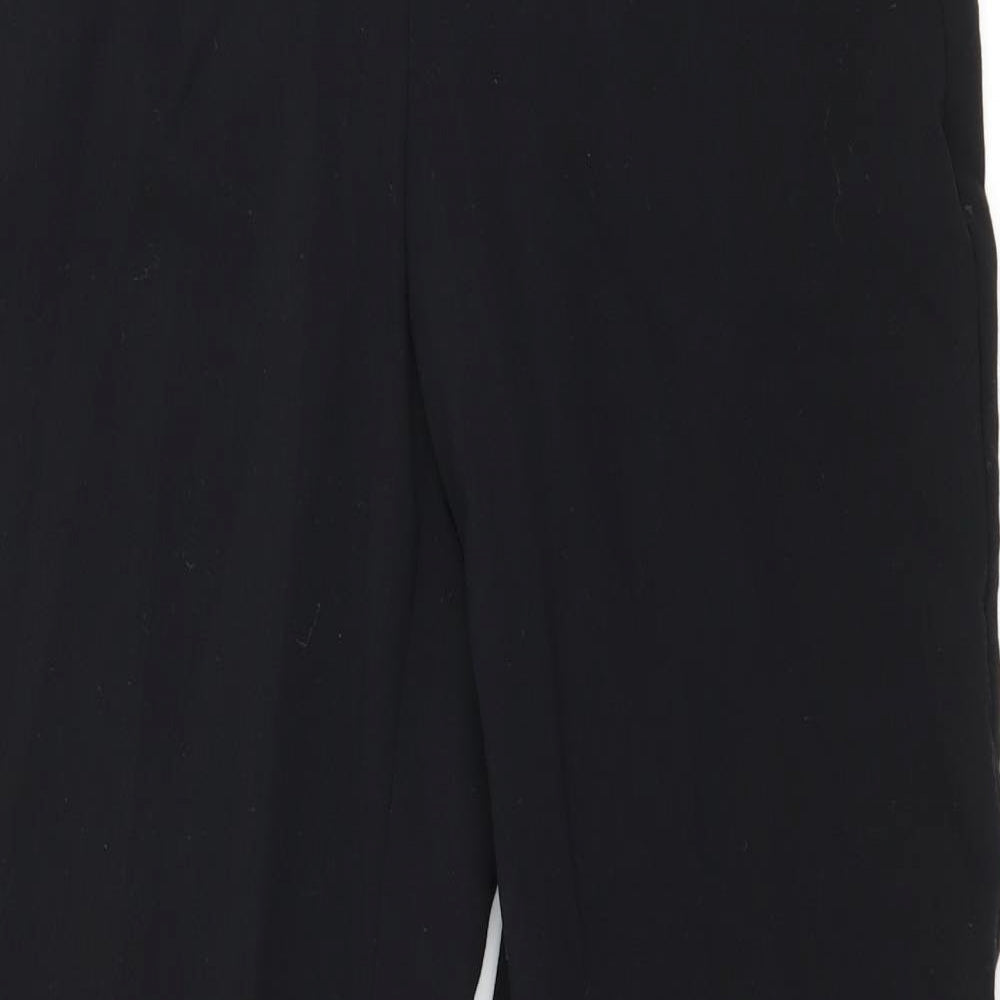 Marks and Spencer Womens Black   Trousers  Size 8 L29 in