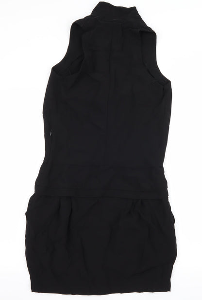 Preloved Zara Womens Black   A-Line  Size M - Back