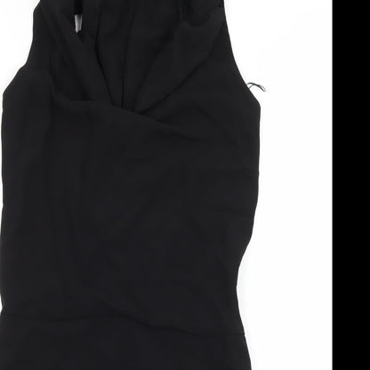 Preloved Zara Womens Black   A-Line  Size M - Detail