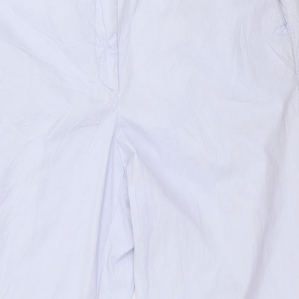 Marks and Spencer Womens Blue   Trousers  Size 14 L27 in