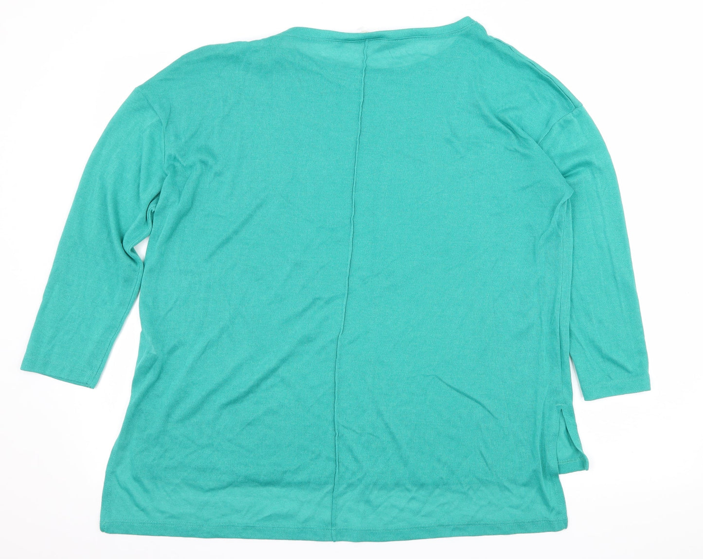 George Womens Green  Knit Pullover Jumper Size 10